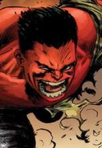 Red Hulk Red Hulk became a national hero (Earth-33124)