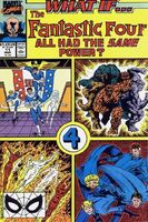What If...? #11 "What If... The Fantastic Four all had the same power as Human Torch?" Release date: January 16, 1990 Cover date: March, 1990