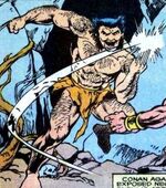 Wolverine sent back to Conan's time (Earth-90816)