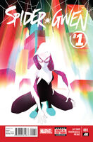 Spider-Gwen #1 "Most Wanted? Part 1" Release date: February 25, 2015 Cover date: April, 2015