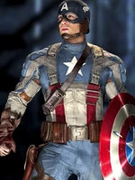 Cap's second specially designed uniform