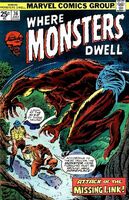 Where Monsters Dwell #36 Release date: April 1, 1975 Cover date: July, 1975