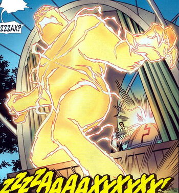 Zzzax (Earth-5631) from Hulk and Power Pack Vol 1 2 001