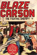 Blaze Carson #2 "Rustler's Roundup!" (November, 1948)