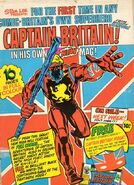 Promotional Piece for Captain Britain