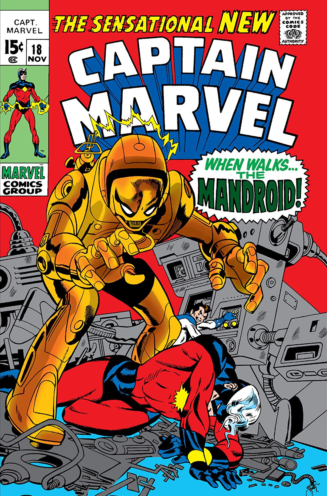 Captain Marvel Vol 1 18 | Marvel Database | Fandom