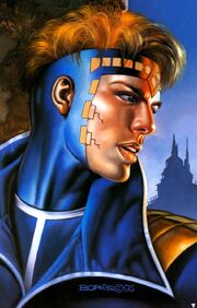 Franklin Richards (Earth-6311) from Marvel Masterpieces (Trading Cards) 1996 001