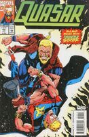 Quasar #48 "Rune with a View!" Release date: May 11, 1993 Cover date: July, 1993