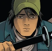 Takemoto Tatsuya (Earth-53293) from Extreme Venomverse Vol 1 1 002