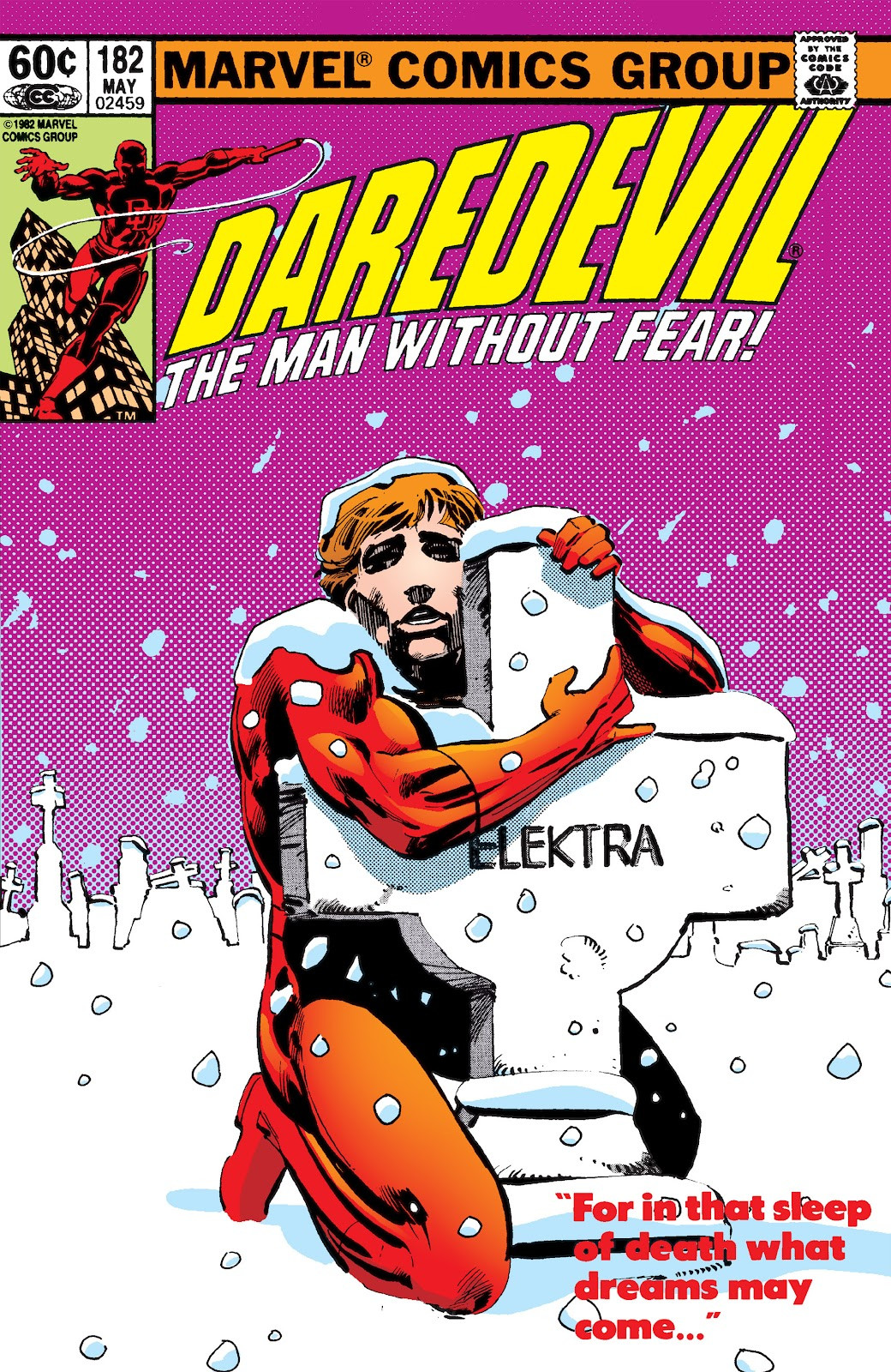 Amazon.com: Daredevil 181 Bullseye vs Elektra by Frank