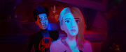 Gwendolyn Stacy (Earth-65B) and Miles Morales (Earth-1610B) from Spider-Man Across the Spider-Verse 003