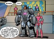 James Rhodes (Earth-13584) and Virginia Potts (Earth-13584) from Dark Avengers Vol 1 188 001