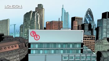 Parker Industries Building (London) from Amazing Spider-Man Vol 4 1 001