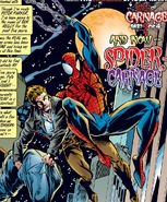 Peter Parker (Earth-616) and Ben Reilly (Earth-616) from Amazing Spider-Man Vol 1 410 0001