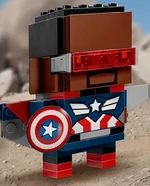 Samuel Wilson (Earth-TRN1666) (191 KB) Captain America LEGO Marvel BrickHeadz (Earth-TRN1666)