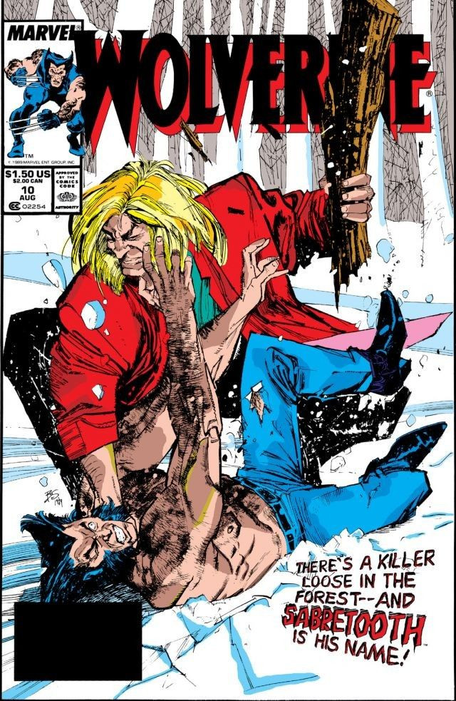 USA, 1989 Wolverine # 11 John Busceman // Bill Sienkiewicz
