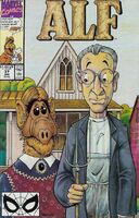 Alf #37 "Melmacian Gothic!" Release date: November 13, 1990 Cover date: March, 1991