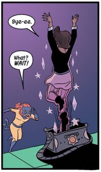 Bailey (Earth-616) and Bag of Infinite Capacity from Patsy Walker, A.K.A. Hellcat! Vol 1 2 002