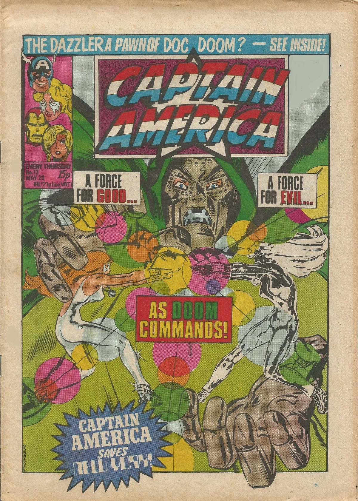 Captain America (UK) Vol 1 13 Marvel Database Fandom