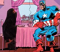 Faith Shabazz (Earth-616) and Steve Rogers (Earth-616) from Truth Red, White & Black Vol 1 5 001