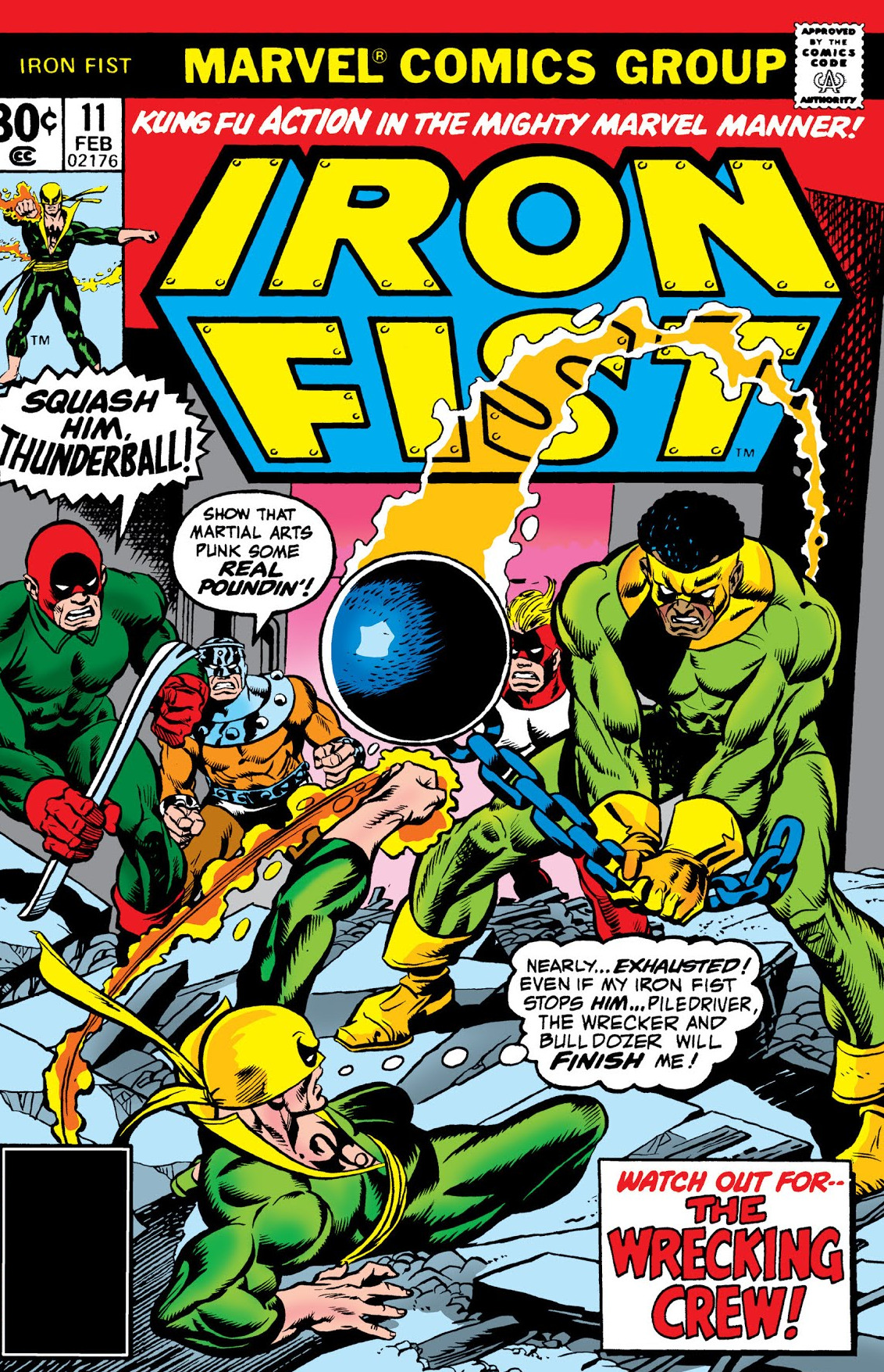 Iron Fist Vol 1 11, Marvel Database