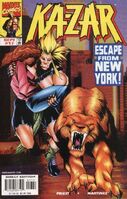 Ka-Zar (Vol. 3) #17 "Misery" Release date: July 1, 1998 Cover date: September, 1998