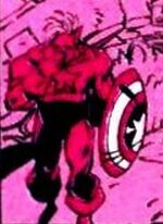 Leonard Samson Punisher became Captain America (Terra-93070)