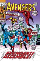 Avengers #82 "Hostage!" Release date: September 8, 1970 Cover date: November, 1970
