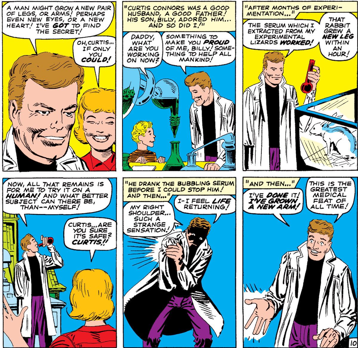 Curtis Connors Earth 616 Marvel Database Fandom