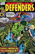 Defenders #27 "Three Worlds to Conquer!" (September, 1975)