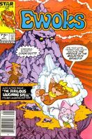 Ewoks #7 "The Perilous Laughing Spell" Release date: February 4, 1986 Cover date: May, 1986