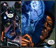 Confronting Wolverine about the tumor placed in his brain From X-Force (Vol. 3) #8