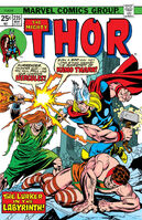 Thor #235 "Who Lurks Beyond the Labyrinth!" Release date: February 11, 1975 Cover date: May, 1975