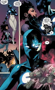 Abyss and the Ex Nihilii restoring Captain Universe