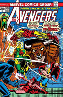 Avengers #121 "Houses Divided Cannot Stand!" Release date: December 4, 1973 Cover date: March, 1974