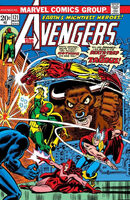 Available Avengers #121 "Houses Divided Cannot Stand!" Release date: December 4, 1973 Cover date: March, 1974
