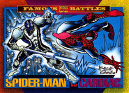 Peter Parker (Earth-616) and Elias Wirtham (Earth-616) from Marvel Universe Cards Series IV 0001