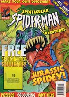 Not Available Spectacular Spider-Man (UK) #58 "Savage Land" Cover date: March, 2000