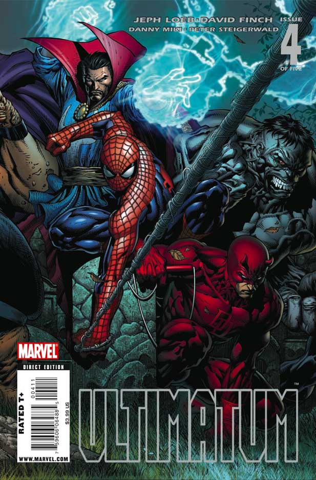 ULTIMATUM #5 Wraparound Gatefold Variant Cover Finch   Marvel Comics 