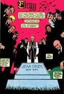 Attending Jean's funeral in X-Men #138