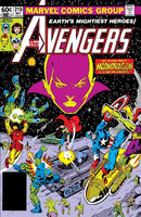 Avengers #219 "...By Divine Right!" Release date: February 9, 1982 Cover date: May, 1982