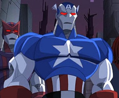 Captain america robot toy deals