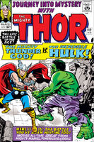 Journey Into Mystery #112 "The Mighty Thor Battles the Incredible Hulk!" Release date: November 3, 1964 Cover date: January, 1965