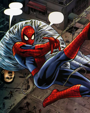 Peter Parker (Earth-2149) and Ashley J. Williams (Earth-818793) from Marvel Zombies-Army of Darkness Vol 1 1 001