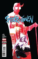 Spider-Gwen (Vol. 2) #15 "I Don't Wanna Fight Tonight! (With Yooouu!)" Release date: December 21, 2016 Cover date: February, 2017