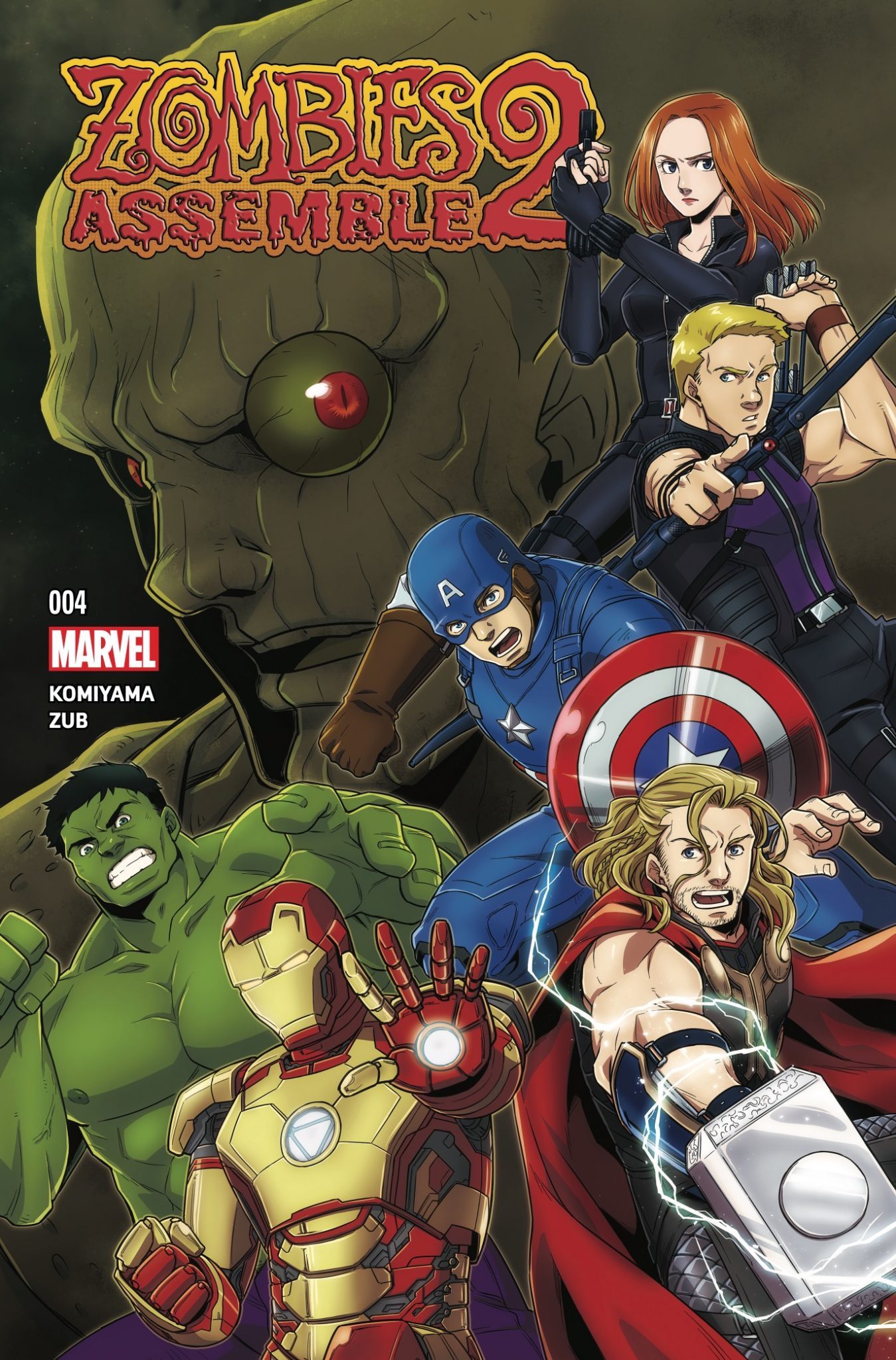 Amazon.com: Zombies Assemble 1: 9781302904531: Komiyama