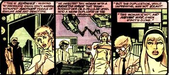 Joyce Delaney (Earth-616) and Miles Warren (Earth-616) from Spectacular Spider-Man Annual Vol 1 8 001