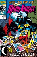 Marc Spector: Moon Knight #47 "The Legacy Quest Scenario" Release date: December 29, 1992 Cover date: February, 1993