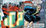 Peter Parker (Earth-616) and Ezekiel Sims (Earth-616) from Amazing Spider-Man Vol 2 30 001