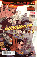 Runaways (Vol. 4) #1 "Doomed Youth: Part One" Release date: June 17, 2015 Cover date: August, 2015